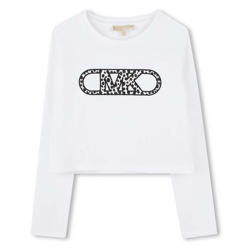 Michael Kors Mk Empire Long Sleeve Tee-Shirt 3Y - 10Y